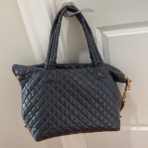 MZ Wallace Large Sutton Patent Gray